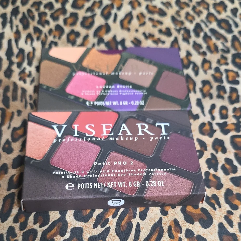 Viseart Petite PRO 2 Eyeshadow Palette - Pink and Purple Hues